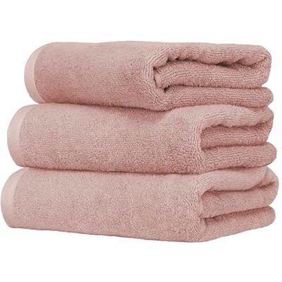 Ruggeri Set 3 Asciugamani Viso 50x100 100% Cotone Extra Morbido Collezione Let's Color! (Rosa) Ruggeri Set 3 Asciugamani Viso 50x100 100% Cotone Extra Morbido Collezione Let's Color! (Rosa)