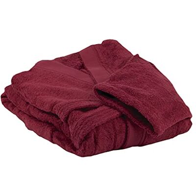 Cofan Accappatoio Modello Parigi Colore Bordeaux 100% Cotone Grammatura 500 g/m² Varie Taglie Cofan Accappatoio Modello Parigi Colore Bordeaux 100% Cotone Grammatura 500 g/m² Varie Taglie
