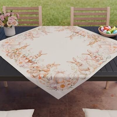 PETTI Artigiani Italiani Accessori Tessili da Cucina, Centrotavola Pasqua Moderno 90x90 cm in Microfibra, Tovaglia Centro Tavola Elegante in Stampa Digitale 26 33, 100% Made in Italy PETTI Artigiani Italiani Accessori Tessili da Cucina, Centrotavola Pasqua Moderno 90x90 cm in Microfibra, Tovaglia Centro Tavola Elegante in Stampa Digitale 26 33, 100% Made in Italy