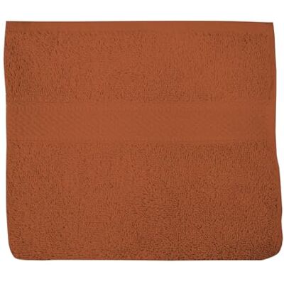 Soleil d'ocre , Lagune Asciugamano, Cotone 500 Gr/m2, Terra, 50x90 cm Soleil d'ocre , Lagune Asciugamano, Cotone 500 Gr/m2, Terra, 50x90 cm