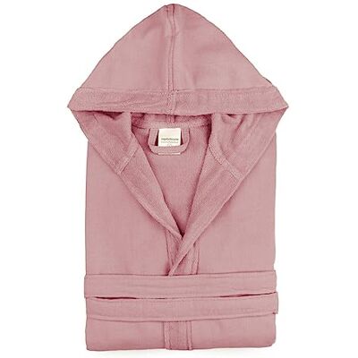 Morbidissimi Accappatoio Monoterry Cotone e Spugna per Uomo e Donna, Con Cappuccio, Cinturino e 2 Tasche, Morbido 230 gr/mq, Accappatoi J534(Accapatoio Cipria, Large) Morbidissimi Accappatoio Monoterry Cotone e Spugna per Uomo e Donna, Con Cappuccio, Cinturino e 2 Tasche, Morbido 230 gr/mq, Accappatoi J534(Accapatoio Cipria, Large)