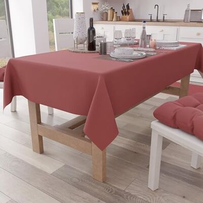 PETTI Artigiani Italiani Tovaglia da Tavola, Tovaglia Cucina in Cotone Tinta Unita, Cipria Scuro X15 Posti (140x300 cm) PETTI Artigiani Italiani Tovaglia da Tavola, Tovaglia Cucina in Cotone Tinta Unita, Cipria Scuro X15 Posti (140x300 cm)