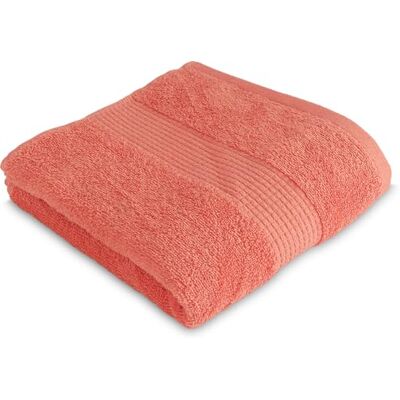 Le linge de Jules Asciugamano da bagno, 50 x 90 cm, 100% cotone, 450 g/m2, corallo Le linge de Jules Asciugamano da bagno, 50 x 90 cm, 100% cotone, 450 g/m2, corallo