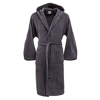 Bassetti Accappatoio con Cappuccio in Cotone Uomo Donna Made in Italy Disponibile in Varie Taglie e Colori (Grigio Scuro, Taglia XXXL, > 185 cm) Bassetti Accappatoio con Cappuccio in Cotone Uomo Donna Made in Italy Disponibile in Varie Taglie e Colori (Grigio Scuro, Taglia XXXL, > 185 cm)