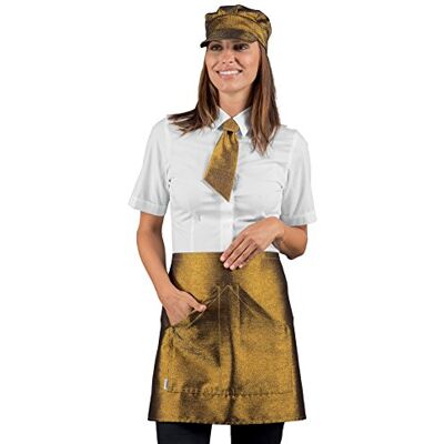 ISACCO Grembiule Orleans Lurex Gold ISACCO Grembiule Orleans Lurex Gold