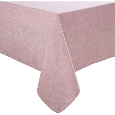 Laura Ashley Harper Tovaglia in tessuto lussuosamente liscio, per cene formali o informali, vacanze, banchetti, matrimoni o feste, 152 x 213 cm, colore: rosa cipria Laura Ashley Harper Tovaglia in tessuto lussuosamente liscio, per cene formali o informali, vacanze, banchetti, matrimoni o feste, 152 x 213 cm, colore: rosa cipria