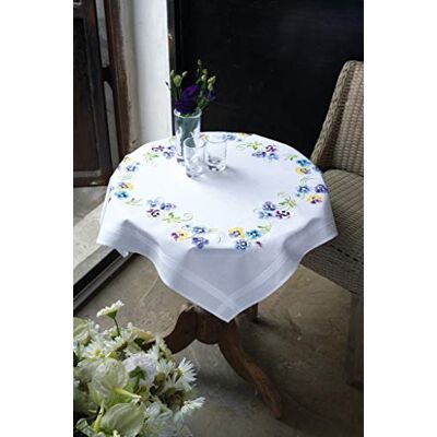 Vervaco Ricamo Punto Croce Kit Prestampato Tovaglie Belle Viole del Pensiero Biancheria da Tavola Set Fai da Te Creativo 80 x 80 cm Kit Hobby Creativi Adulti Casa Decor Cross Stitch Embroidery Vervaco Ricamo Punto Croce Kit Prestampato Tovaglie Belle Viole del Pensiero Biancheria da Tavola Set Fai da Te Creativo 80 x 80 cm Kit Hobby Creativi Adulti Casa Decor Cross Stitch Embroidery
