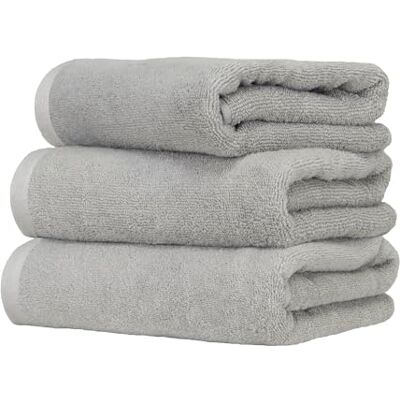 Ruggeri Set 3 Asciugamani Viso 50x100 100% Cotone Extra Morbido Collezione Let's Color! (Grigio) Ruggeri Set 3 Asciugamani Viso 50x100 100% Cotone Extra Morbido Collezione Let's Color! (Grigio)