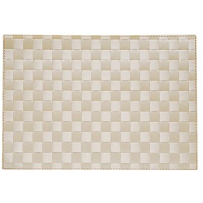 Excelsa Poker Tovaglietta Rettangolare, 42.5 x 30.0 cm, Avorio Excelsa Poker Tovaglietta Rettangolare, 42.5 x 30.0 cm, Avorio
