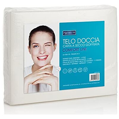Xanitalia Teli Doccia Monouso Carta a Secco Usa e Getta 80x130 cm 20 pz Xanitalia Teli Doccia Monouso Carta a Secco Usa e Getta 80x130 cm 20 pz