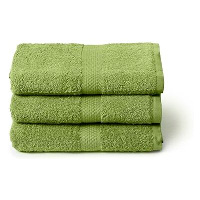 Caleffi Set Asciugamani Bagno Grandi 3X, Misura 55x105cm, Cotone 100% – Morbidi e Assorbenti, Viso e Uso Quotidiano, Asciugamano Doccia di Alta Qualità, Telo Grande, Verde Caleffi Set Asciugamani Bagno Grandi 3X, Misura 55x105cm, Cotone 100% – Morbidi e Assorbenti, Viso e Uso Quotidiano, Asciugamano Doccia di Alta Qualità, Telo Grande, Verde