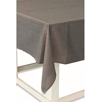 Galileo Casa tovaglia 140x240 Grigio Scuro antimacchia, No Galileo Casa tovaglia 140x240 Grigio Scuro antimacchia, No