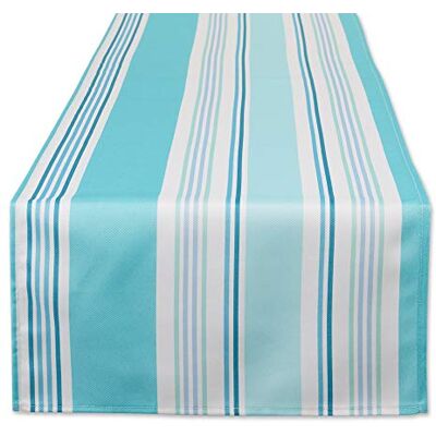 DII Beach Stripe, Poliestere, Runner da tavolo, 14x72 DII Beach Stripe, Poliestere, Runner da tavolo, 14x72