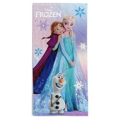 hermet Telo Mare Frozen, 70x140 cm, Asciugamano da Spiaggia o Piscina, 100% Morbido Cotone, Pratico e Leggero hermet Telo Mare Frozen, 70x140 cm, Asciugamano da Spiaggia o Piscina, 100% Morbido Cotone, Pratico e Leggero