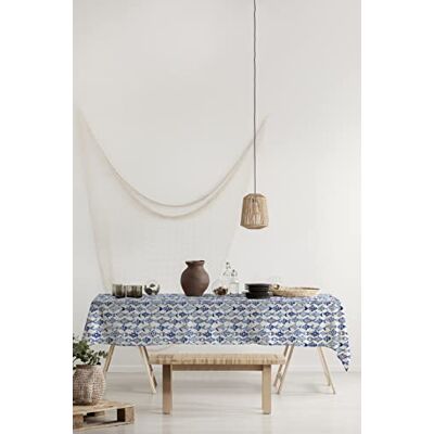 GEMITEX Tovaglia Felpata Cerata Made in Italy, IMPERMEABILE,ANTIMACCHIA, TRENDY, PRATICA, RESISTENTE, IGIENIZZABILE, ARREDA E PROTEGGE il tuo tavolo in casa, in veranda, in giardino, in barca, al mare GEMITEX Tovaglia Felpata Cerata Made in Italy, IMPERMEABILE,ANTIMACCHIA, TRENDY, PRATICA, RESISTENTE, IGIENIZZABILE, ARREDA E PROTEGGE il tuo tavolo in casa, in veranda, in giardino, in barca, al mare