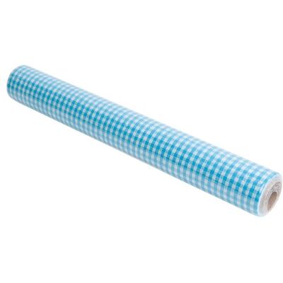 amscan Rotolo di Carta per Runner da Tavolo a metraggio e/o tovagliette all'Americana, Motivo Summer Feling, a Quadretti, 360 cm Turchese amscan Rotolo di Carta per Runner da Tavolo a metraggio e/o tovagliette all'Americana, Motivo Summer Feling, a Quadretti, 360 cm Turchese