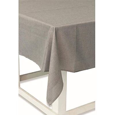 Galileo Casa tovaglia antimacchia 140x300cm Solid Grigia, No Galileo Casa tovaglia antimacchia 140x300cm Solid Grigia, No