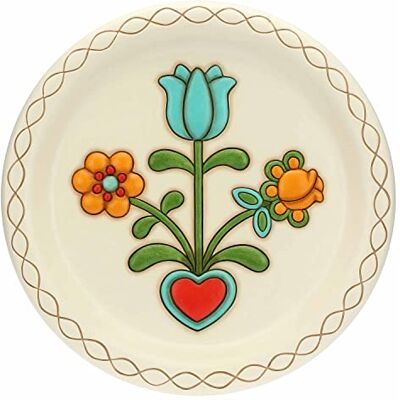 THUN , Centrotavola in Ceramica Decorata a Mano, Linea Heritage, Ø 41 cm THUN , Centrotavola in Ceramica Decorata a Mano, Linea Heritage, Ø 41 cm