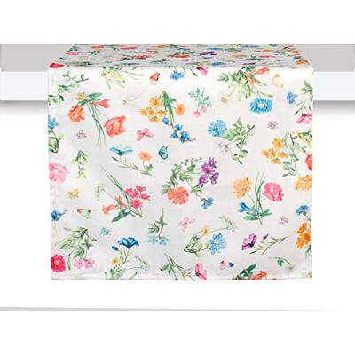 H&H Caroline Runner in Poliestere Idrorepellente, 40x140cm H&H Caroline Runner in Poliestere Idrorepellente, 40x140cm