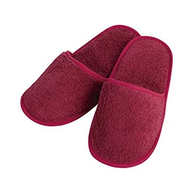 Cofan Scarpe da Bagno Modello Paris Colore Bordeaux 100% Cotone Grammatura 500 g/m² Taglia M o L Cofan Scarpe da Bagno Modello Paris Colore Bordeaux 100% Cotone Grammatura 500 g/m² Taglia M o L