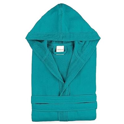 Morbidissimi Accappatoio Monoterry Cotone e Spugna per Uomo e Donna, Con Cappuccio, Cinturino e 2 Tasche, Morbido 230 gr/mq, Accappatoi J534(Accapatoio Ottanio, X-Large) Morbidissimi Accappatoio Monoterry Cotone e Spugna per Uomo e Donna, Con Cappuccio, Cinturino e 2 Tasche, Morbido 230 gr/mq, Accappatoi J534(Accapatoio Ottanio, X-Large)