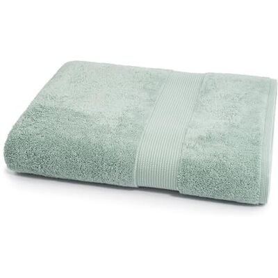 Jalla Telo da bagno, 100 x 150 cm, motivo: menta, grande asciugamano da bagno in cotone Jalla Telo da bagno, 100 x 150 cm, motivo: menta, grande asciugamano da bagno in cotone