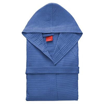Gabel Golf Accappatoio con Cappuccio, Cotone, Azzurro, S Gabel Golf Accappatoio con Cappuccio, Cotone, Azzurro, S