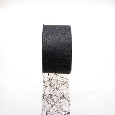 Deko AS GmbH SIZOWEB Tavolo Band Nero 7,9 cm Rotolo 50 Meter 64 017 R Deko AS GmbH SIZOWEB Tavolo Band Nero 7,9 cm Rotolo 50 Meter 64 017 R