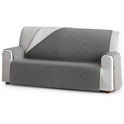 Eysa Italia Oslo Protect Salva Divano Impermeabile e Traspirante, 100% Poliestere, Grigio, 110 cm Eysa Italia Oslo Protect Salva Divano Impermeabile e Traspirante, 100% Poliestere, Grigio, 110 cm