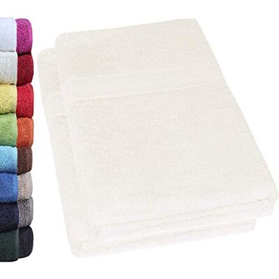 NatureMark Asciugamano da Sauna, 100% Cotone, Natur/Creme, 50 x 100 cm NatureMark Asciugamano da Sauna, 100% Cotone, Natur/Creme, 50 x 100 cm