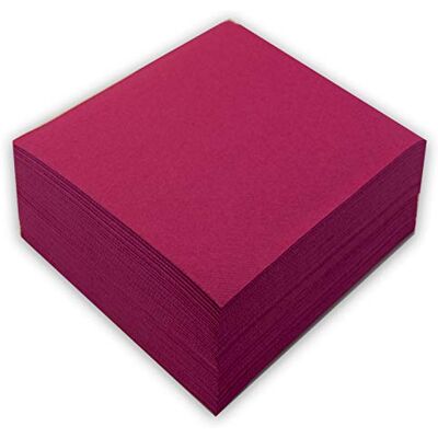 DICEPA SER41007703 - Tovagliolo Airlaid Colore lampone 40x40 - Serviette DICEPA SER41007703 - Tovagliolo Airlaid Colore lampone 40x40 - Serviette
