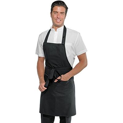 ISACCO Rodi Grembiule, Taglia 70cm x 90cm, Nero ISACCO Rodi Grembiule, Taglia 70cm x 90cm, Nero