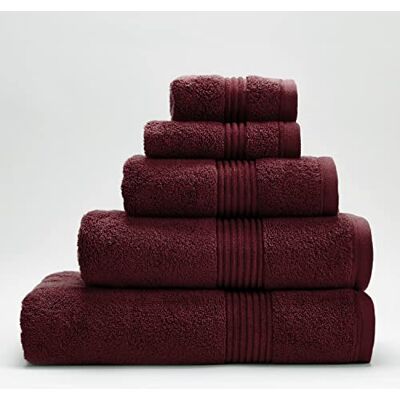 Catherine Lansfield Hometextiles, Bath, So Soft Bordeaux Towel 70x127cm Catherine Lansfield Hometextiles, Bath, So Soft Bordeaux Towel 70x127cm