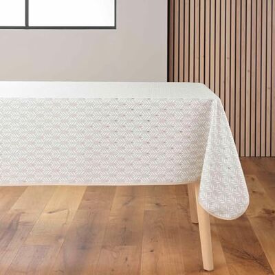 Douceur d'Intérieur Piana Tovaglia Rettangolare, 145 x 240 cm, Poliestere Stampato Metallizzato, Neutro Douceur d'Intérieur Piana Tovaglia Rettangolare, 145 x 240 cm, Poliestere Stampato Metallizzato, Neutro