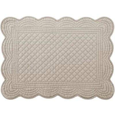 H&H Set 4 Tovagliette Americane Trapuntate in Cotone Tortora 45x33 cm – Eleganti, Lavabili a Mano, No Asciugatrice – Per Cucina, Sala da Pranzo, Colazione H&H Set 4 Tovagliette Americane Trapuntate in Cotone Tortora 45x33 cm – Eleganti, Lavabili a Mano, No Asciugatrice – Per Cucina, Sala da Pranzo, Colazione