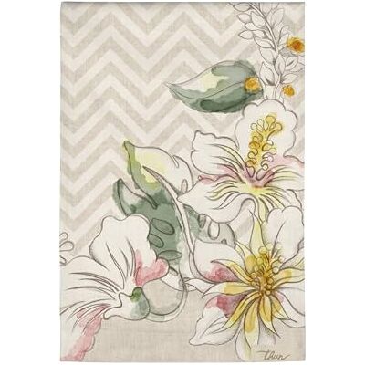 THUN Runner antimacchia Eleganza Esotica 100% poliestere, 150x45 cm THUN Runner antimacchia Eleganza Esotica 100% poliestere, 150x45 cm