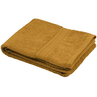 Stof Asciugamano da bagno Dimensione 50 x 90 cm 100% cotone biologico Colore curry Modello Laguna Biancheria da bagno Lavaggio a 40 Qualità eccezionale Stof Asciugamano da bagno Dimensione 50 x 90 cm 100% cotone biologico Colore curry Modello Laguna Biancheria da bagno Lavaggio a 40 Qualità eccezionale