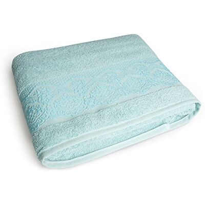 Excelsa Country Spa Telo Doccia, Cotone, Giada, 39x34x4 cm Excelsa Country Spa Telo Doccia, Cotone, Giada, 39x34x4 cm