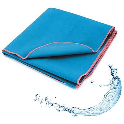 Asciugamano Sport SETEX Evolon - 50x100 cm - Blu Asciugamano Sport SETEX Evolon - 50x100 cm - Blu