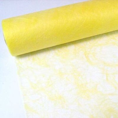 N/A 25 m Sizo Flor® Originale Tavolo Band – Runner da tavola Fibra di Seta 30 cm/300 mm, Colore: Giallo Chiaro N/A 25 m Sizo Flor® Originale Tavolo Band – Runner da tavola Fibra di Seta 30 cm/300 mm, Colore: Giallo Chiaro
