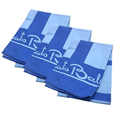 Renato Balestra Telo Mare Microfibra, 3pz Azzurro-Royal Renato Balestra Telo Mare Microfibra, 3pz Azzurro-Royal