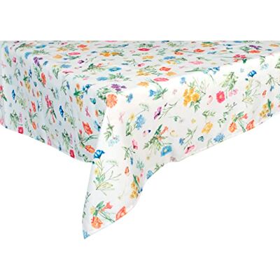 H&H Caroline Tovaglia in Poliestere Idrorepellente, 140x240cm H&H Caroline Tovaglia in Poliestere Idrorepellente, 140x240cm