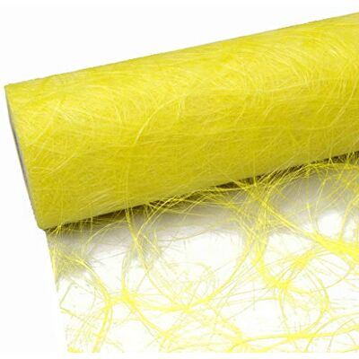 Deko AS GmbH SIZOWEB Tavolo Band Giallo 7,9 cm Rotolo 50 Meter 64 010 R Deko AS GmbH SIZOWEB Tavolo Band Giallo 7,9 cm Rotolo 50 Meter 64 010 R