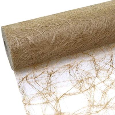 Deko AS GmbH SIZOWEB Tavolo Band – 25 Meter Rotolo + 100 Decorazione Cuori Gratis (20 cm di Larghezza, in Oro Scuro) Deko AS GmbH SIZOWEB Tavolo Band – 25 Meter Rotolo + 100 Decorazione Cuori Gratis (20 cm di Larghezza, in Oro Scuro)