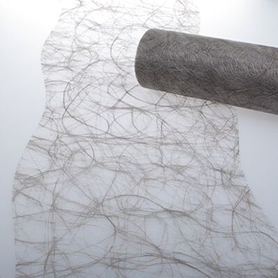 Deko AS GmbH SIZOWEB Tavolo Band Onda Taglio Antracite – Taupe ca. 25 cm Rotolo 25 Meter 64 W 026 della R Deko AS GmbH SIZOWEB Tavolo Band Onda Taglio Antracite – Taupe ca. 25 cm Rotolo 25 Meter 64 W 026 della R
