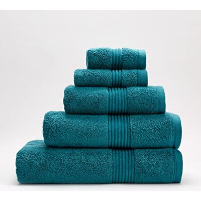 Catherine Lansfield Hometextiles, Bath, So Soft Teal Towel 50x90cm Catherine Lansfield Hometextiles, Bath, So Soft Teal Towel 50x90cm