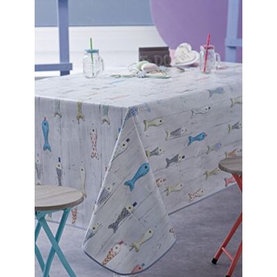CALITEX tovaglia Tela Cerata Rettangolare, PVC, Multicolore, PVC, Multicolore, 140 x 200 cm CALITEX tovaglia Tela Cerata Rettangolare, PVC, Multicolore, PVC, Multicolore, 140 x 200 cm