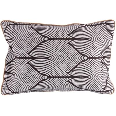 Tivoli Cuscino arredo 40x60 cm in cotone e poliestere, decoro etnico Tivoli Cuscino arredo 40x60 cm in cotone e poliestere, decoro etnico