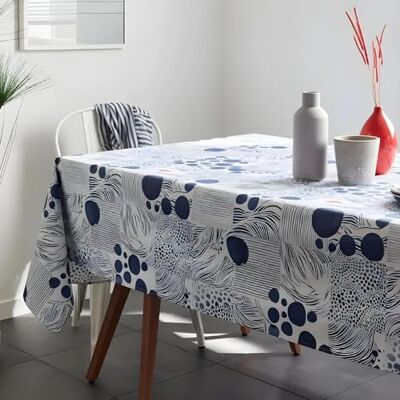 Nydel Rivage Tovaglia in cotone idrorepellente quadrata, 160 x 160 cm Nydel Rivage Tovaglia in cotone idrorepellente quadrata, 160 x 160 cm