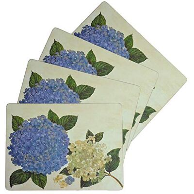 Benson Mills Set di 4 tovagliette in sughero, tovagliette in sughero spesso, per cucina e tavoli da pranzo, facili da pulire (30,5 x 40,6 cm, rettangolari, set da 4, ortensia floreale) Benson Mills Set di 4 tovagliette in sughero, tovagliette in sughero spesso, per cucina e tavoli da pranzo, facili da pulire (30,5 x 40,6 cm, rettangolari, set da 4, ortensia floreale)